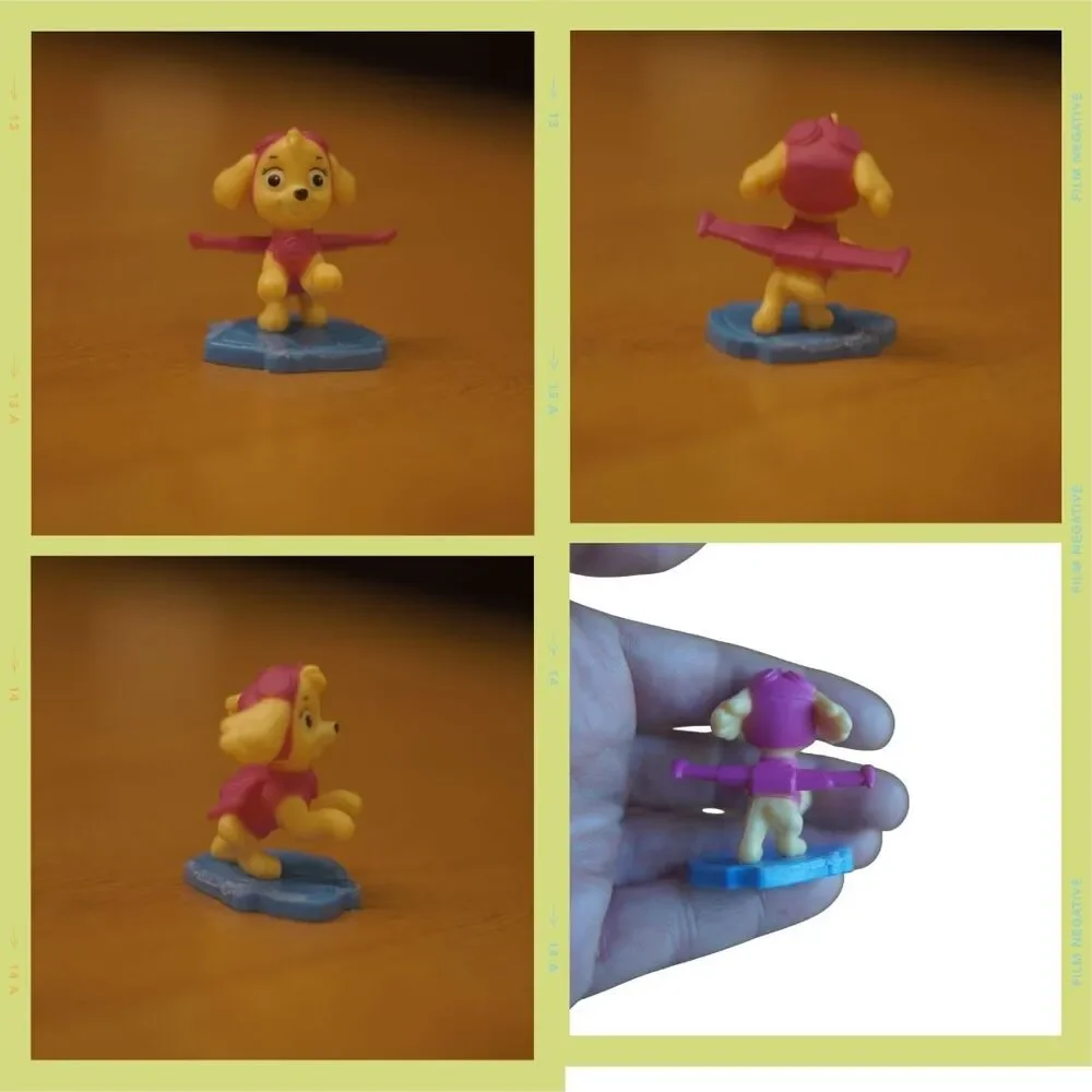 Paw Patrol Figure Lot of 6 Marshall Chase Skye Zuma Pup Toys